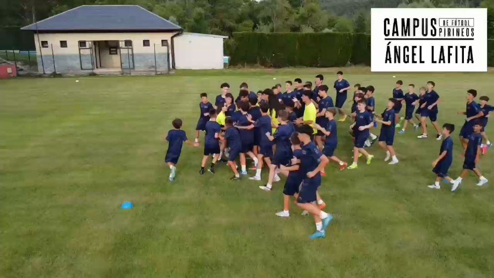 Entrenamiento de grupo en el campus